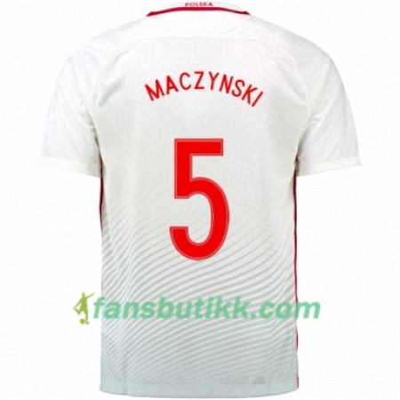 Fotballdrakt Polen KRZYSZTOF MACZYNSKI Hjemmetrøye Euro 2016