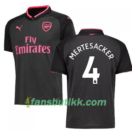 Fotballdrakt Arsenal MERTESACKER 4 Tredjetrøye 2017-2018 Kortermet