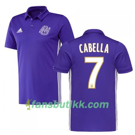Fotballdrakt Olympique de Marseille REMY CABELLA 7 Tredjetrøye 2017-2018 Kortermet