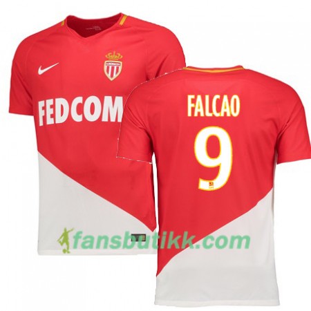 Fotballdrakt AS Monaco RADAMEL FALCAO 9 Hjemmetrøye 2017-2018 Kortermet