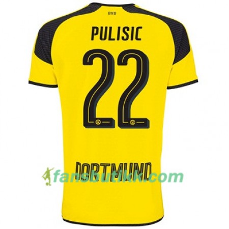 Fotballdrakt Borussia Dortmund PULISIC 22 Tredjetrøye 2017-2018 Kortermet