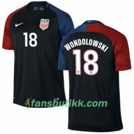 Fotballdrakt USA CHRIS WONDOLOWSKI Bortetrøye 2016/17 Kortermet
