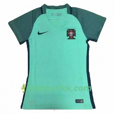 Fotballdrakt Portugal Dame Bortetrøye Euro 2016