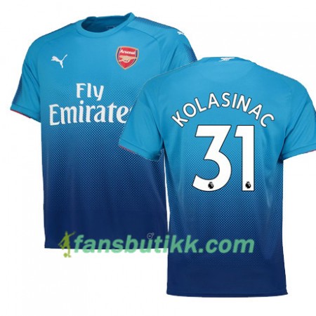 Fotballdrakt Arsenal KOLASINAC 31 Bortetrøye 2017-2018 Kortermet