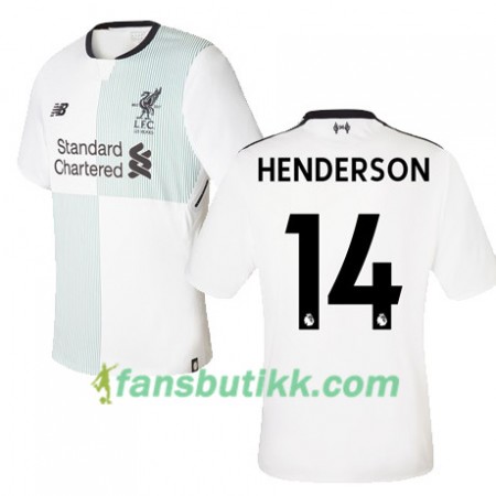 Fotballdrakt Liverpool HENDERSON 14 Bortetrøye 2017-2018 Kortermet