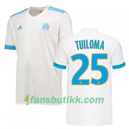 Fotballdrakt Olympique de Marseille BILL TUILOMA 25 Hjemmetrøye 2017-2018 Kortermet