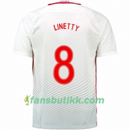 Fotballdrakt Polen KAROL LINETTY Hjemmetrøye Euro 2016