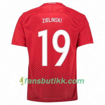 Fotballdrakt Polen PIOTR ZIELINSKI Bortetrøye Euro 2016