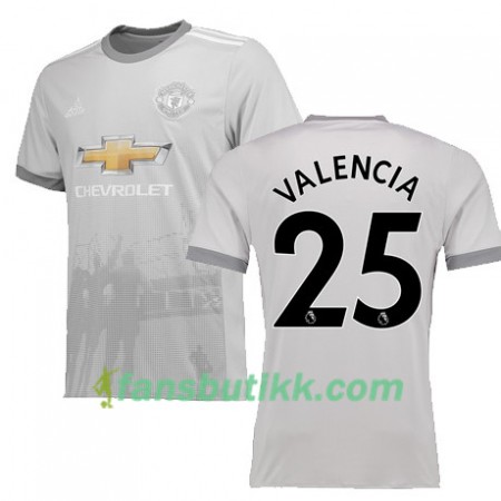 Fotballdrakt Manchester United VALENCIA 25 Tredjetrøye 2017-2018 Kortermet