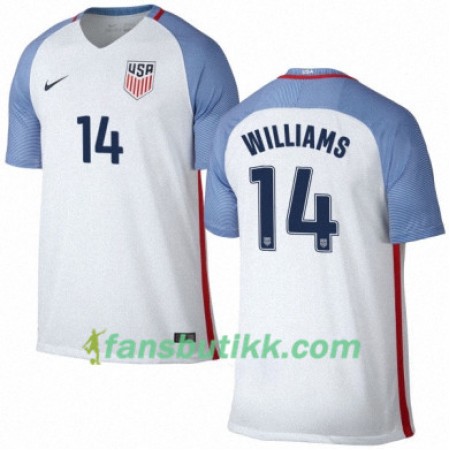 Fotballdrakt USA DANNY WILLIAMS Hjemmetrøye 2016/17 Kortermet