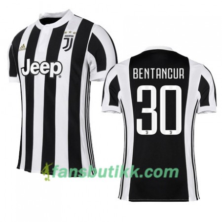 Fotballdrakt Juventus BENTANCUR 30 Hjemmetrøye 2017-2018 Kortermet