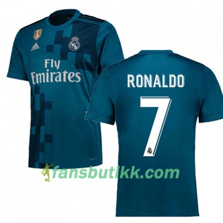 Fotballdrakt Real Madrid RONALDO 7 Tredjetrøye 2017-2018 Kortermet
