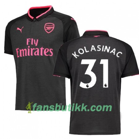 Fotballdrakt Arsenal KOLASINAC 31 Tredjetrøye 2017-2018 Kortermet