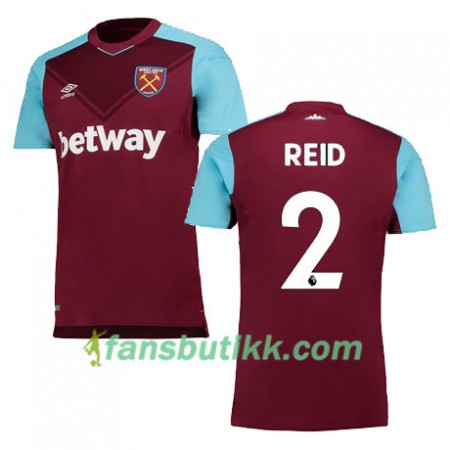 Fotballdrakt West Ham United REID Hjemmetrøye 2017-2018 Kortermet