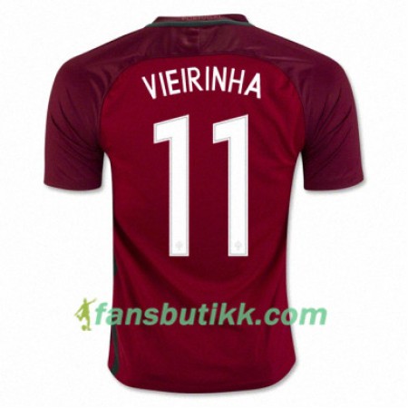 Fotballdrakt Portugal VIEIRINHA Hjemmetrøye Euro 2016