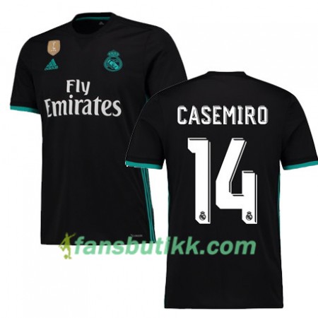 Fotballdrakt Real Madrid CASEMIRO 14 Bortetrøye 2017-2018 Kortermet