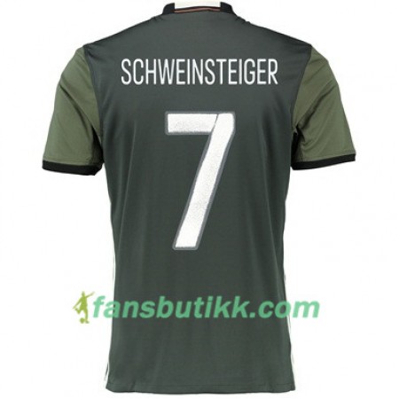 Fotballdrakt Tyskland BASTIAN SCHWEINSTEIGER Bortetrøye Euro 2016