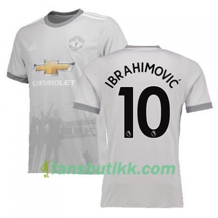 Fotballdrakt Manchester United IBRAHIMOVIC 10 Tredjetrøye 2017-2018 Kortermet