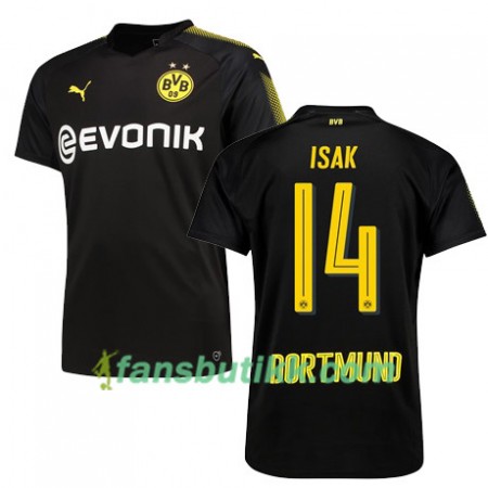 Fotballdrakt Borussia Dortmund Isak 14 Bortetrøye 2017-2018 Kortermet