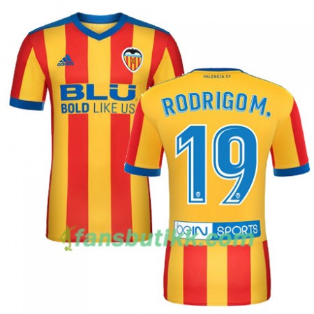 Fotballdrakt Valencia CF RODRIGO M Bortetrøye 2017-2018 Kortermet