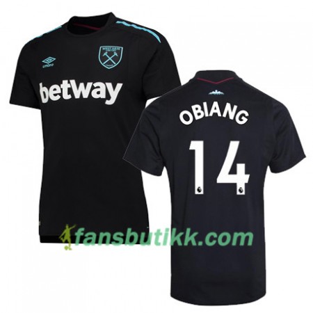 Fotballdrakt West Ham United OBIANG Bortetrøye 2017-2018 Kortermet