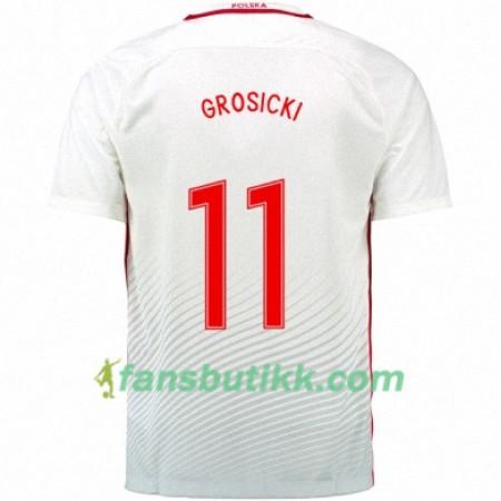 Fotballdrakt Polen KAMIL GROSICKI Hjemmetrøye Euro 2016