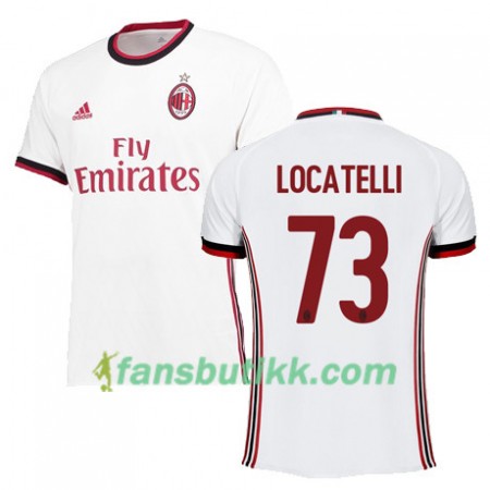 Fotballdrakt AC Milan LOCATELLI 73 Bortetrøye 2017-2018 Kortermet