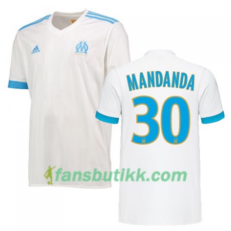 Fotballdrakt Olympique de Marseille MANDANDA 30 Hjemmetrøye 2017-2018 Kortermet