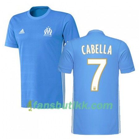 Fotballdrakt Olympique de Marseille REMY CABELLA 7 Bortetrøye 2017-2018 Kortermet
