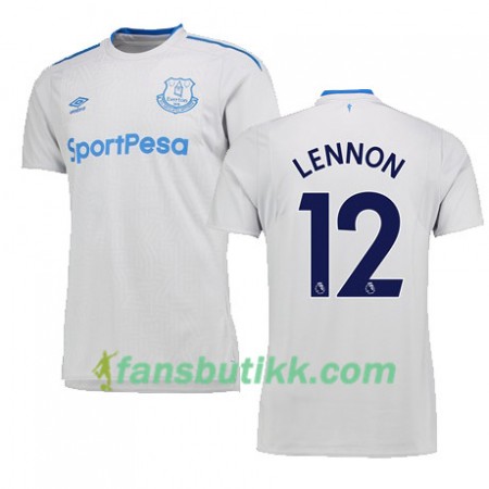 Fotballdrakt Everton LENNON Bortetrøye 2017-2018 Kortermet
