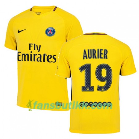 Fotballdrakt Paris SG SERGE AURIER 19 Bortetrøye 2017-2018 Kortermet