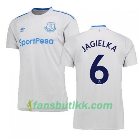 Fotballdrakt Everton JAGIELKA Bortetrøye 2017-2018 Kortermet