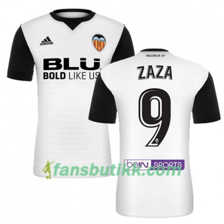 Fotballdrakt Valencia CF ZAZA Hjemmetrøye 2017-2018 Kortermet