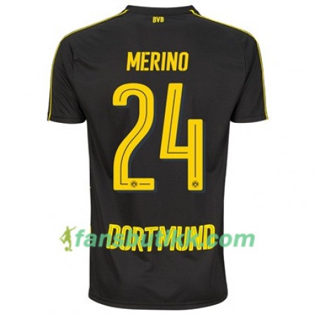 Fotballdrakt Borussia Dortmund MERINO 24 Bortetrøye 2017-2018 Kortermet