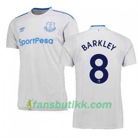 Fotballdrakt Everton BARKLEY Bortetrøye 2017-2018 Kortermet