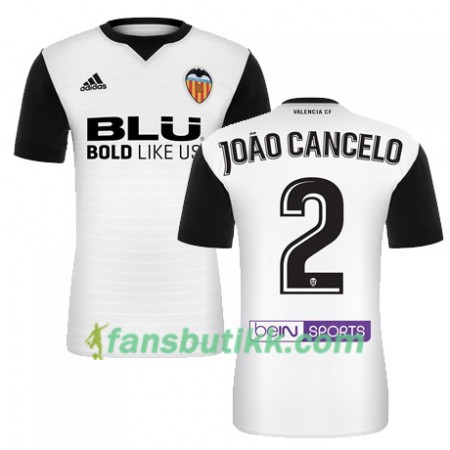 Fotballdrakt Valencia CF JOAO CANCELO Hjemmetrøye 2017-2018 Kortermet