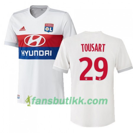 Fotballdrakt Olympique Lyonnais LUCAS TOUSART 29 Hjemmetrøye 2017-2018 Kortermet