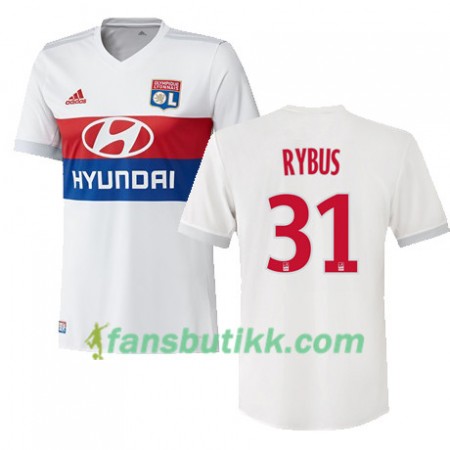 Fotballdrakt Olympique Lyonnais MACIEJ RYBUS 31 Hjemmetrøye 2017-2018 Kortermet