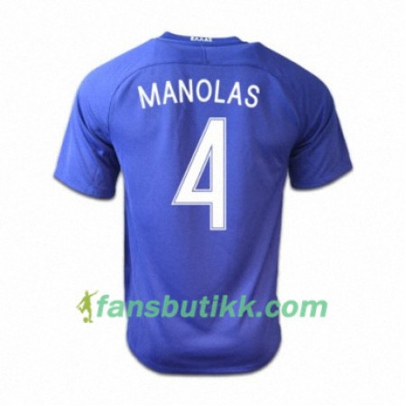Fotballdrakt Hellas KOSTAS MANOLAS Bortetrøye 2016/17 Kortermet