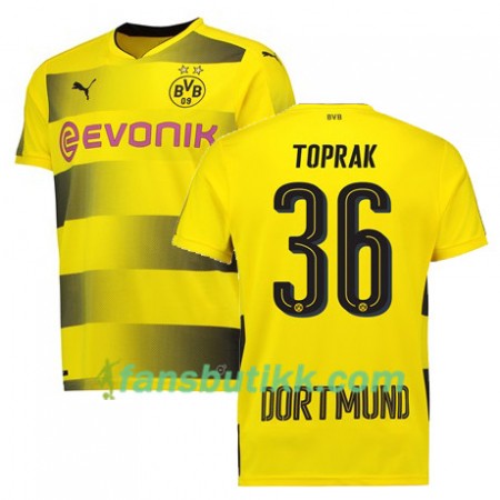 Fotballdrakt Borussia Dortmund TOPRAK 36 Hjemmetrøye 2017-2018 Kortermet