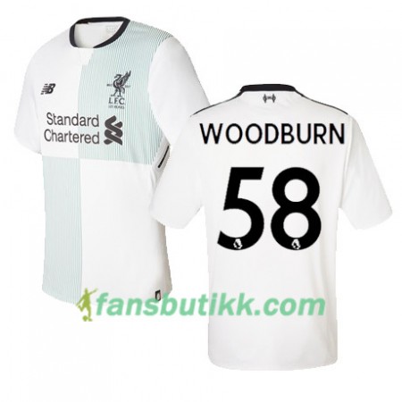 Fotballdrakt Liverpool Woodburn 58 Bortetrøye 2017-2018 Kortermet