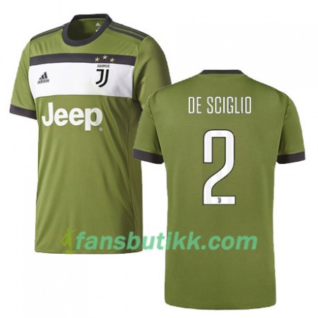 Fotballdrakt Juventus DE SCIGLIO 2 Tredjetrøye 2017-2018 Kortermet