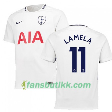 Fotballdrakt Tottenham Hotspur LAMELA 11 Hjemmetrøye 2017-2018 Kortermet