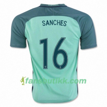 Fotballdrakt Portugal RENATO SANCHES Bortetrøye Euro 2016