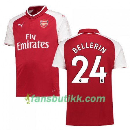 Fotballdrakt Arsenal BELLERIN 24 Hjemmetrøye 2017-2018 Kortermet