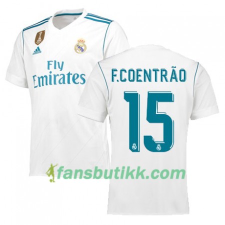 Fotballdrakt Real Madrid F COENTRAO 15 Hjemmetrøye 2017-2018 Kortermet