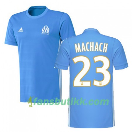 Fotballdrakt Olympique de Marseille ZINEDINE MACHACH 23 Bortetrøye 2017-2018 Kortermet