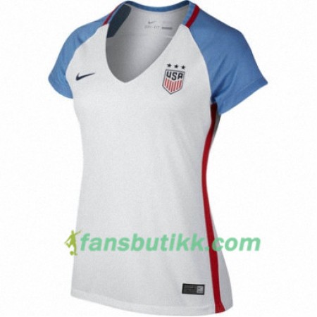 Fotballdrakt USA Dame Hjemmetrøye 2016/17 Kortermet