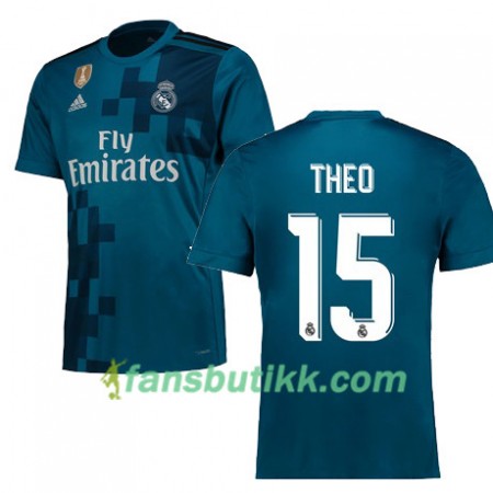 Fotballdrakt Real Madrid THEO 15 Tredjetrøye 2017-2018 Kortermet