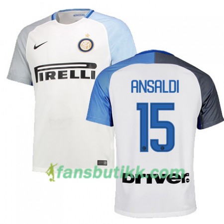 Fotballdrakt Inter ANSALDI 15 Bortetrøye 2017-2018 Kortermet